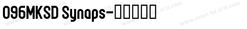 096MKSD Synaps字体转换